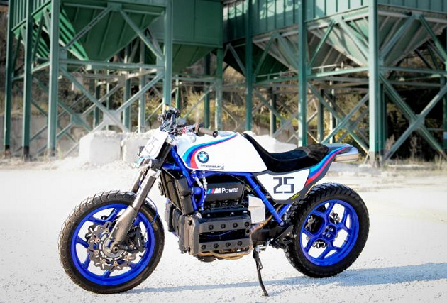 BMW K 100 Gessi Motociclette: итальянский обжиг «кирпича»