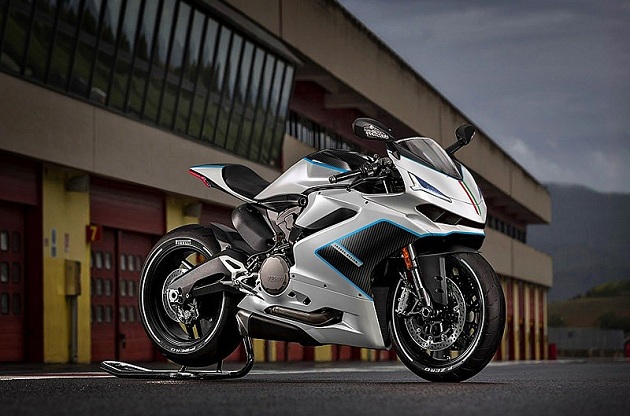 С ликом суперкара: Ducati Panigale C Concept в стиле Lamborghini