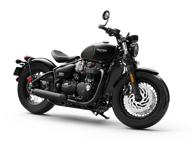 Еще один Triumph: представлен зловещий Bonneville Bobber Black