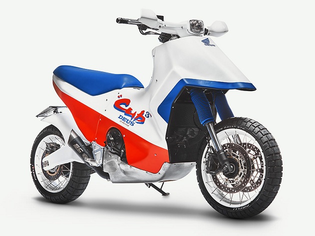 Три цвета ретро: эдвенчер-скутер Honda X-ADV отправился в прошлое