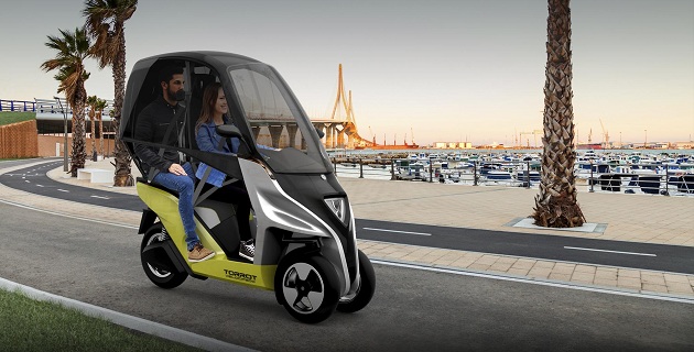 Дон Велосипедо: компания Torrot представила электрический городской трехколесник