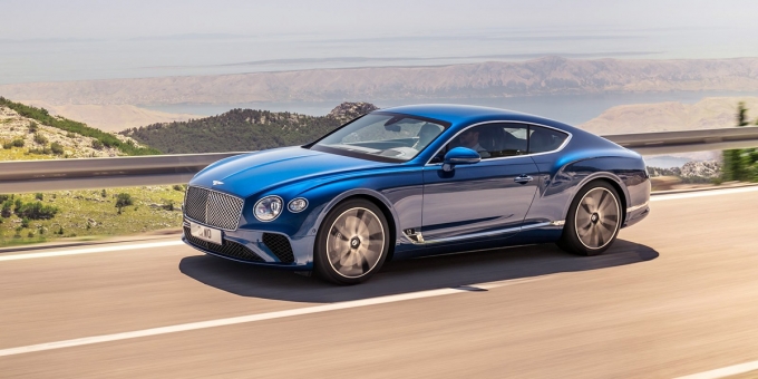 Третье поколение Bentley Continental GT появится в России в августе