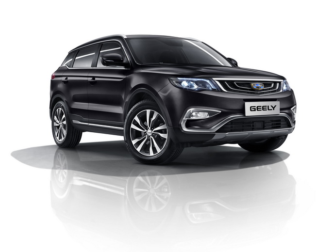 Объявлены рублёвые цены на Geely Atlas с турбированным мотором